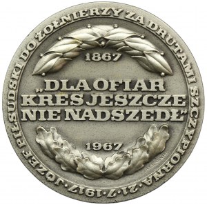 Medal 100th Anniversary of the Birth of Józef Piłsudski 1967