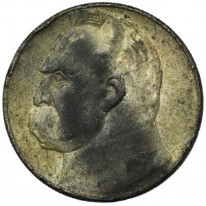 Piłsudski, 10 złotych 1935