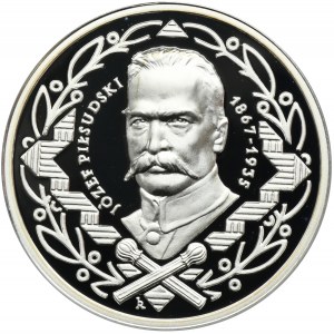 Medal from the series Famous Poles Józef Piłsudski 2012