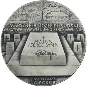 Medal from PTAiN series, The Gate of Dawn Vilnius