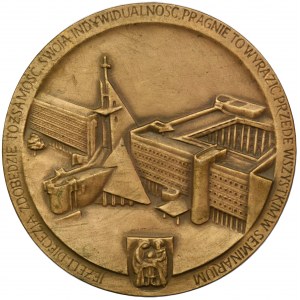 Medal of the establishment of the Higher Seminary of Szczecin 1987