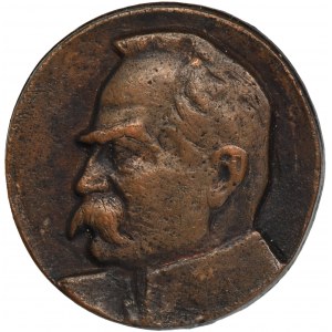Pin with Józef Piłsudski