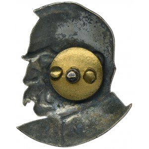 Badge with Józef Piłsudski