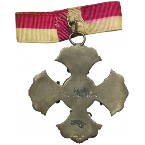 Second Polish Republic, Commemorative Cross 10th Anniversary of Józef Piłsudski&#39;s Appointment as Marshal of Poland