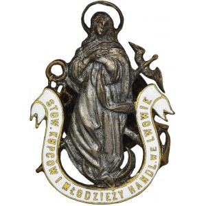Second Polish Republic, Badge of the Association of Merchants and Trade Youth in Lviv