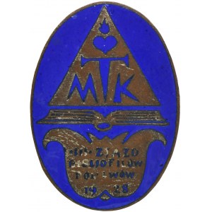 Second Polish Republic, Badge of the 3rd Congress of Polish Bibliophiles Lviv 1928