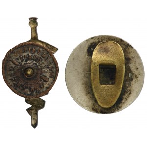 Second Polish Republic, Set of badges of the Greater Poland Camp (2 pcs.)