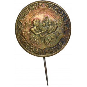 Second Polish Republic, Badge of the School Association in Danzig