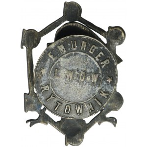Second Polish Republic, Badge of Students of the Faculty of Chemistry Lviv 1896