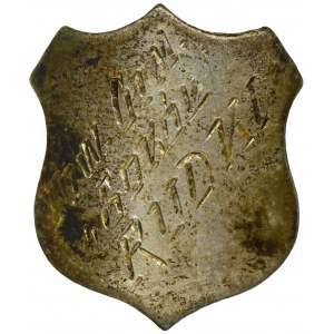 Second Polish Republic, Badge of the Polish Gymnastics Association Sokół - Rudki