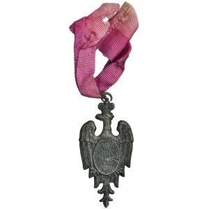 Second Polish Republic, Soldiers Badge of Interned Soldiers of the Polish Auxiliary Corps in Hungary - Rarańcza-Huszt