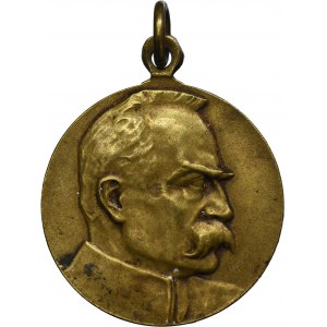 Second Polish Republic, Medal on the occasion of the unveiling of the Józef Piłsudski monument in Ustroń 1929