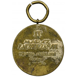 Second Polish Republic, Medal of the 2nd Zadwórzański March - Riflemens Association Lviv District