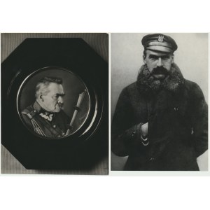 Portrait photos of Józef Piłsudski (2 pcs.)