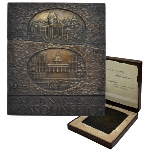 Medal Ossoliński National Institute, from Lviv to Wrocław 1817-1992