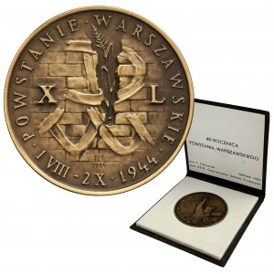 Medal 40th Anniversary of the Warsaw Uprising 1984
