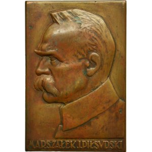 Plaque Józef Piłsudski 1926 - Józef Aumiller