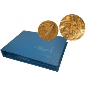 Set, Album with medals (22 pcs.)