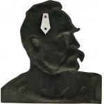 Bas relief with bust of Józef Piłsudski - Feliks Robakowski