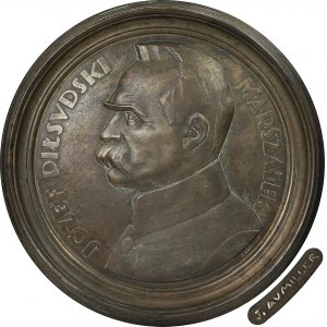Plaque Józef Piłsudski - Józef Aumiller