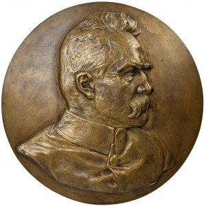 Plaque Józef Piłsudski 1918 - Czesław Makowski