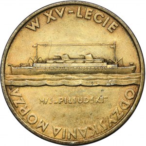 Medal Maritime and Colonial League, 15th Anniversary of Regaining the Sea - SILVER
