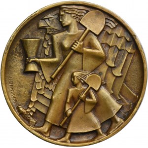 Medal for the Construction of Józef Piłsudski Mound in Kraków 1936
