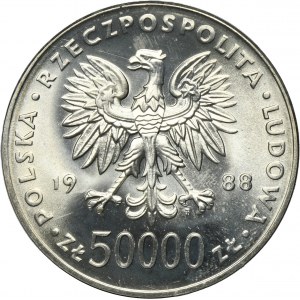50.000 złotych 1988 Piłsudski