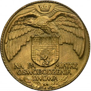 Medal Liberation of Lviv from Russian Occupation 1915 - RARE