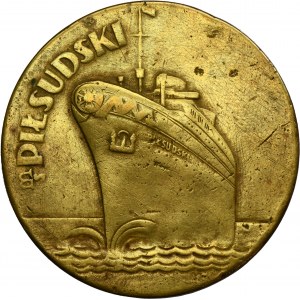 Medal First Voyage of the Ship M/S Piłsudski 1935