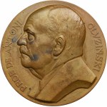 Medal Professor Doctor Antoni Gluziński 1927 - Aumiller - RARE