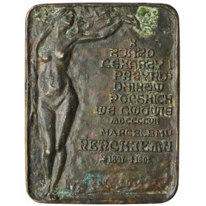 Plaque Marceli Nencki Lviv 1907