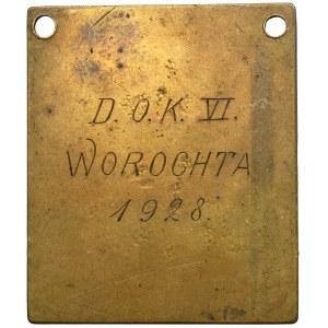 Plaque Vorokhta 1928