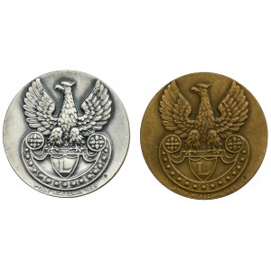 Set, Medal of Independence of Poland 11-November 1918, PTAiN 1985 (2 pcs.)