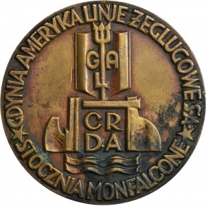 Medal of the launch of the ship M/S Piłsudski 1934