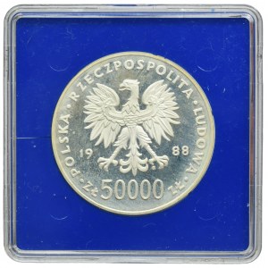 50.000 złotych 1988 Piłsudski