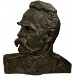 Plague with bust of Józef Piłsudski