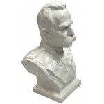 Porcelain bust of Józef Piłsudski