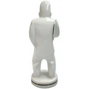 Figurine depicting a caricature of Józef Piłsudski - Porcelain Factory in Ćmielów