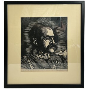 Stanisław Kopystyński, Busta Józefa Piłsudského 1935