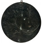 Medallion with a bust of Józef Piłsudski 1925 - Olga Niewska