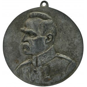 Medallion with a bust of Józef Piłsudski