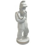 Figurine depicting a caricature of Józef Piłsudski - Porcelain Factory in Ćmielów