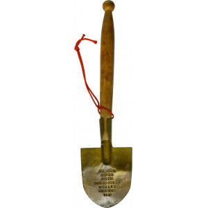 Commemorative shovel Construction of Józef Piłsudski Mound Kraków Sowiniec 1935