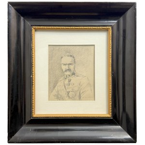 Wanda Młodnicka, Drawing of Józef Piłsudski