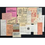 Set, Documents and leaflets from Second Republic period (ca. 25 pcs.)