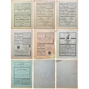 Set, Magazine, Polish Pantheon 1924-1925 (9 pcs.)