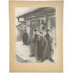 Set, Zdzisław Czermański drawings depicting Józef Piłsudski (3 pieces)
