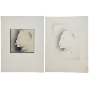 Jan Dziewałtowski-Gintowt, Drawings Józef Piłsudski Vilnius (2 pcs.)