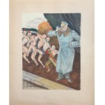 Józef Piłsudski ve 13 karikaturách Zdzisława Czermańského Paříž 1931
